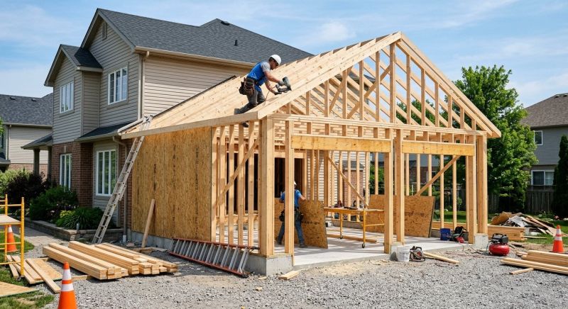 Attached Garage Construction in Charleston, SC