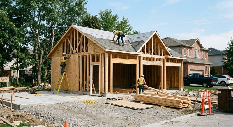 Attached Garage Construction in South Houston, TX