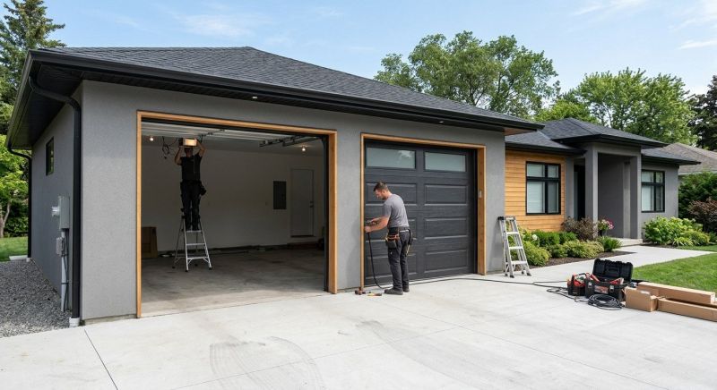 Three Car Garage Installation in Naples, FL