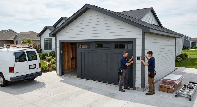 Three Car Garage Installation in Bonita Springs, FL
